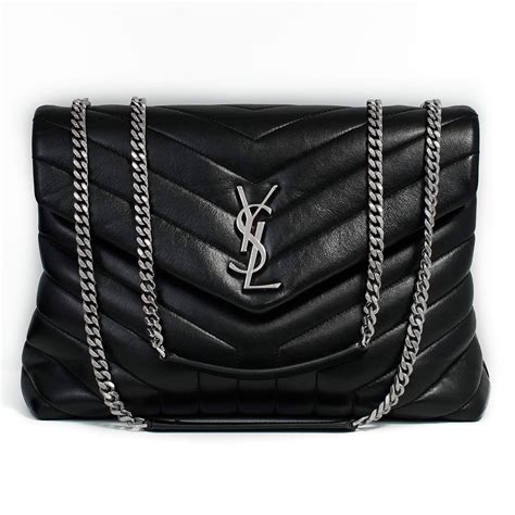 ysl loulou medium schwarz gold|ysl loulou medium sale.